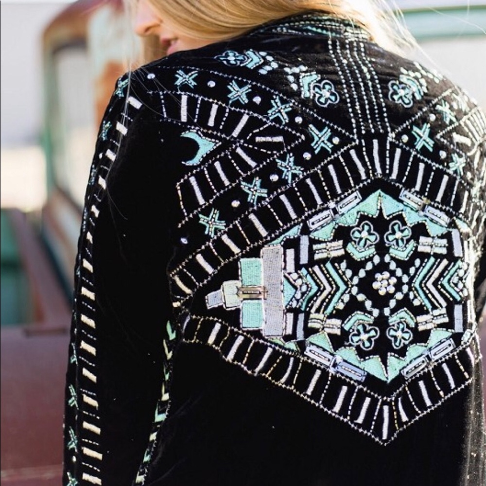 Velvet jacket - Picture 2 of 2